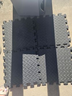 Rubber tiles