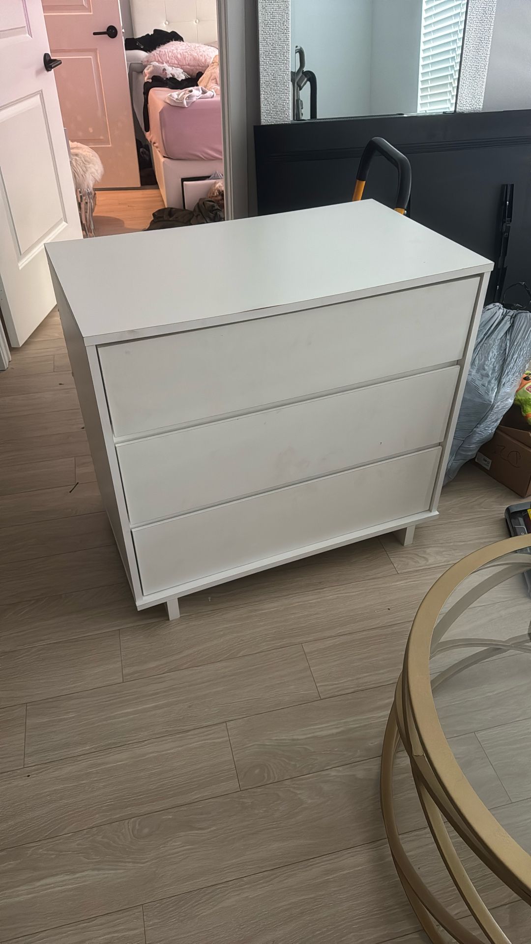 White Dresser