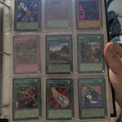 Vintage Yu-Gi-Oh Cards Binder Full 