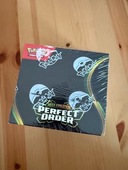Sealed Perfect Order Booster Box Pokemon Mega Evolution