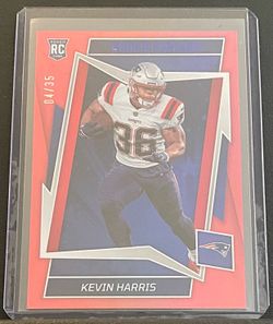 2022 Panini Rookies & Stars Kevin Harris Rookie Red and Blue #04/35