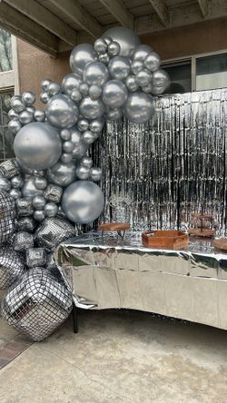 Background, Balloon Garland