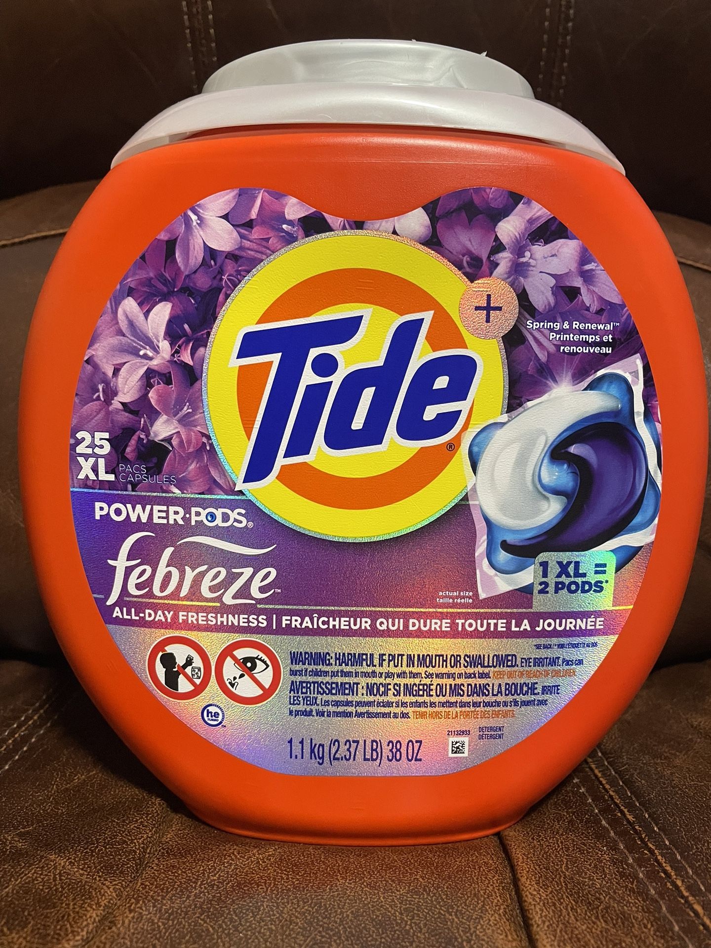 $11 Tide Pods 25XL Box(1 XL = 2 Pods)