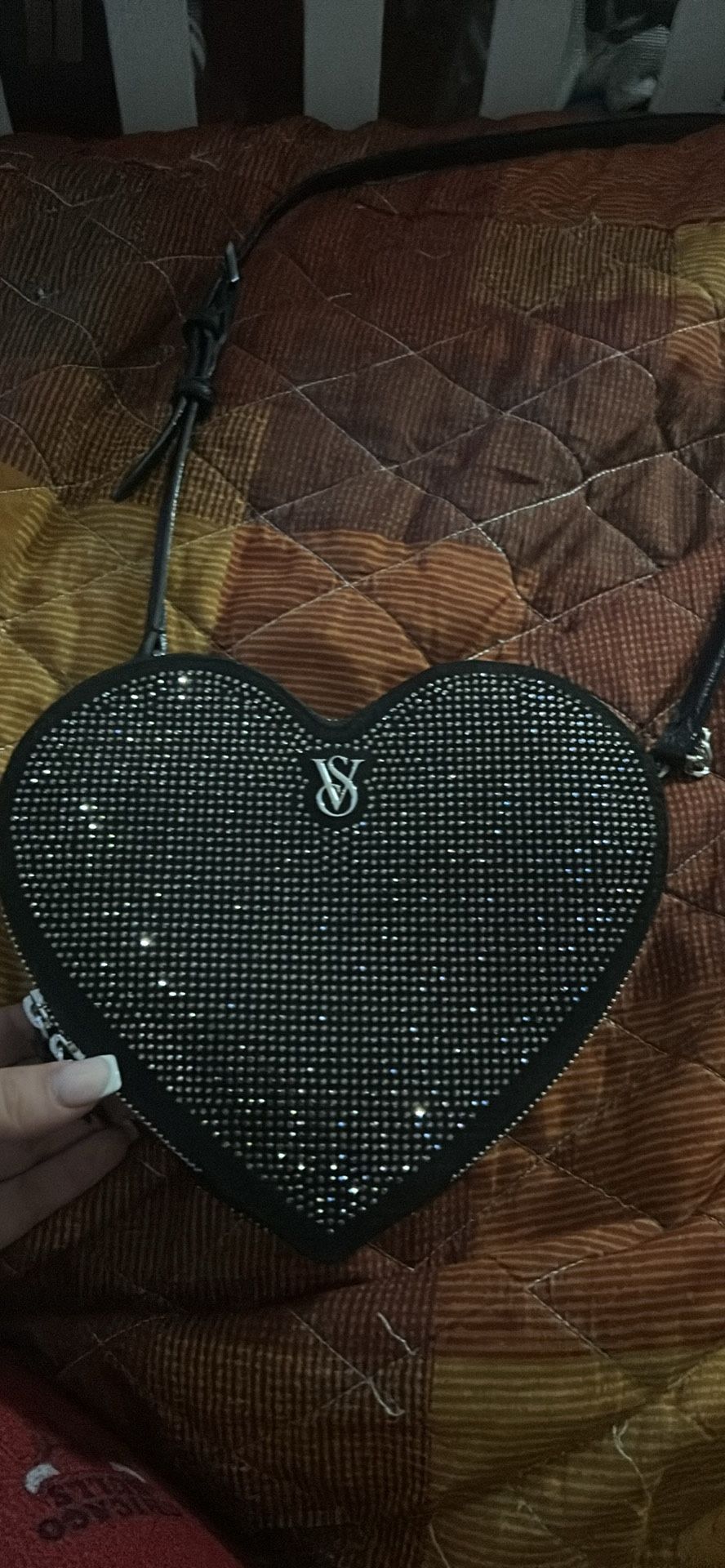 Vs Heart Crossbody Purse