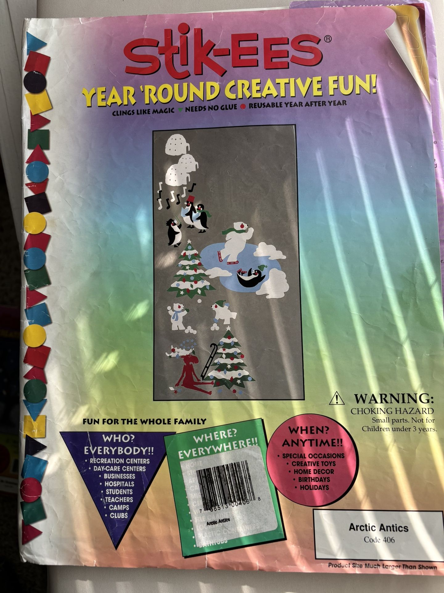 Stick-EES Arctic Antics Vinyl Stickers 