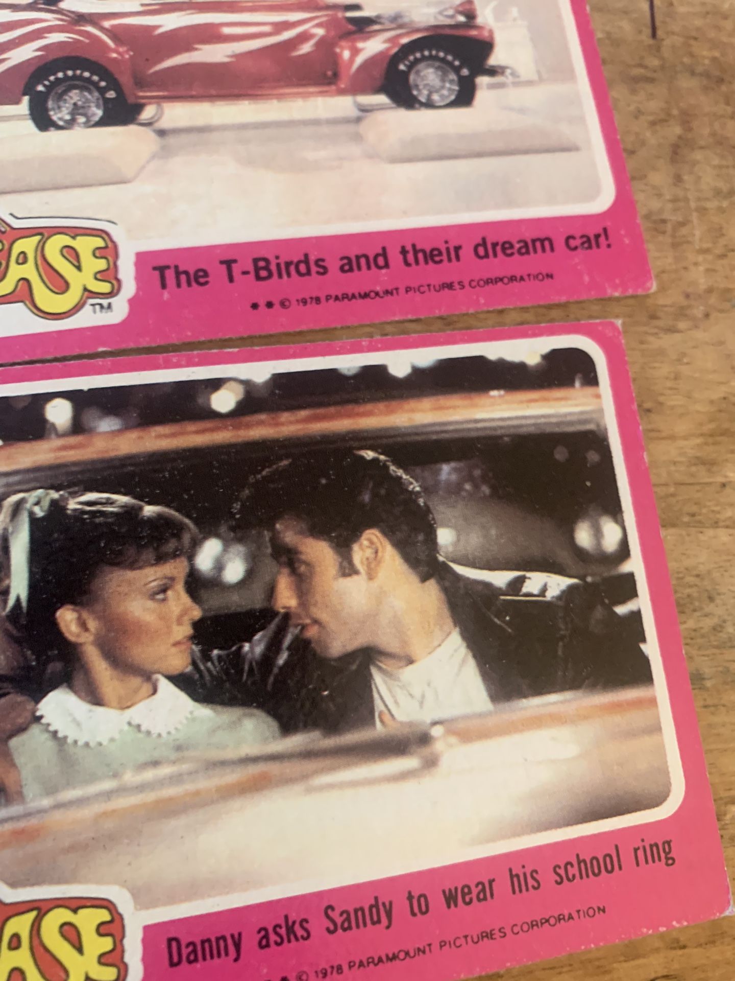 Grease Trading Cards= FUN!
