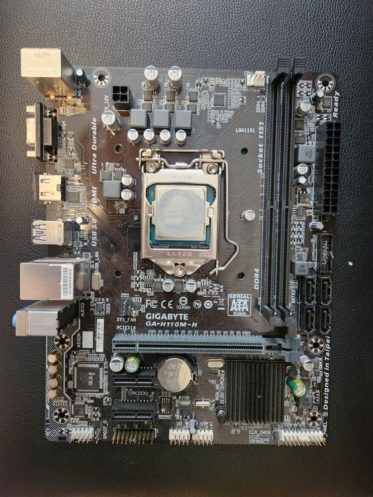 Gigabyte Motherboard Combo