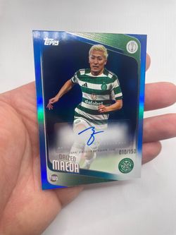 Daized maeda auto /150 topps uefa