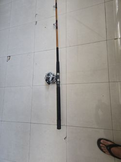 Salt water fishing rod n reel.