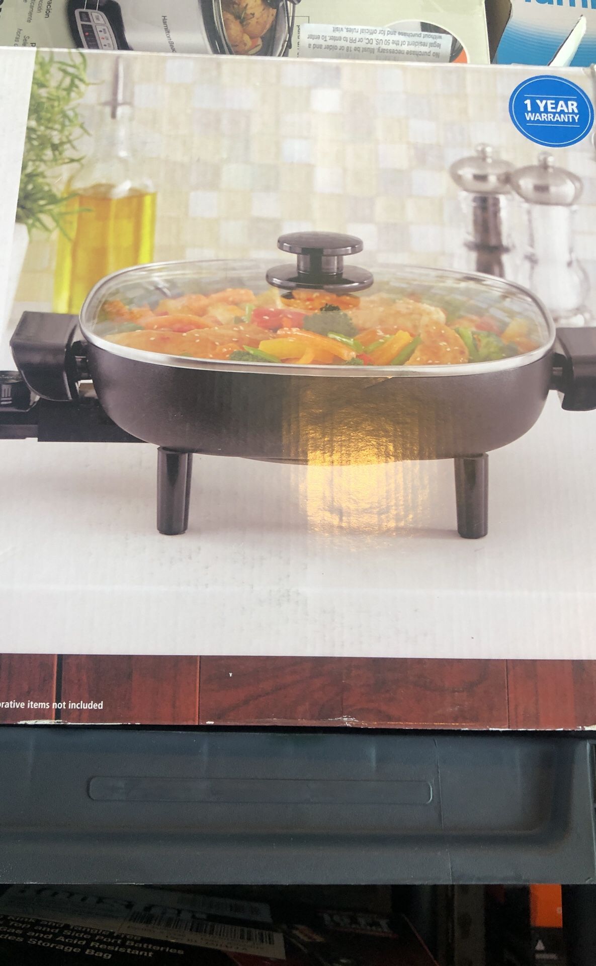 Electric skillet