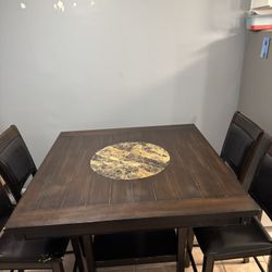 Dining Table With 4 Chairs 