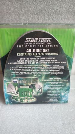 Star Trek the next generation the complete series 49 disc dvd