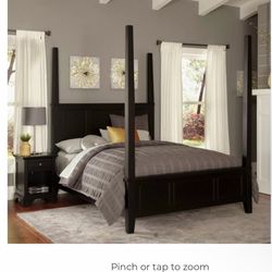 Bedford King Size Bed Frame With Nightstand