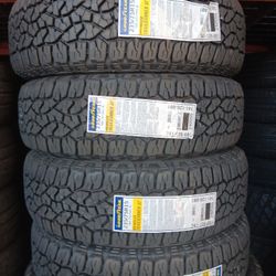 4 New Tires Installed/ Nuevas Llantas Instaladas 235/75/15 Good Year Tires