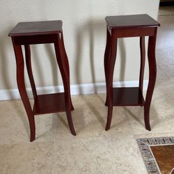 Vintage Bombay Company Plant Stand Table 