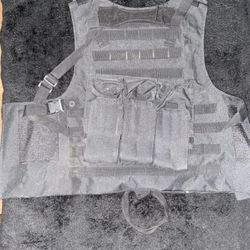 Tactical Vest Lightweight Black  