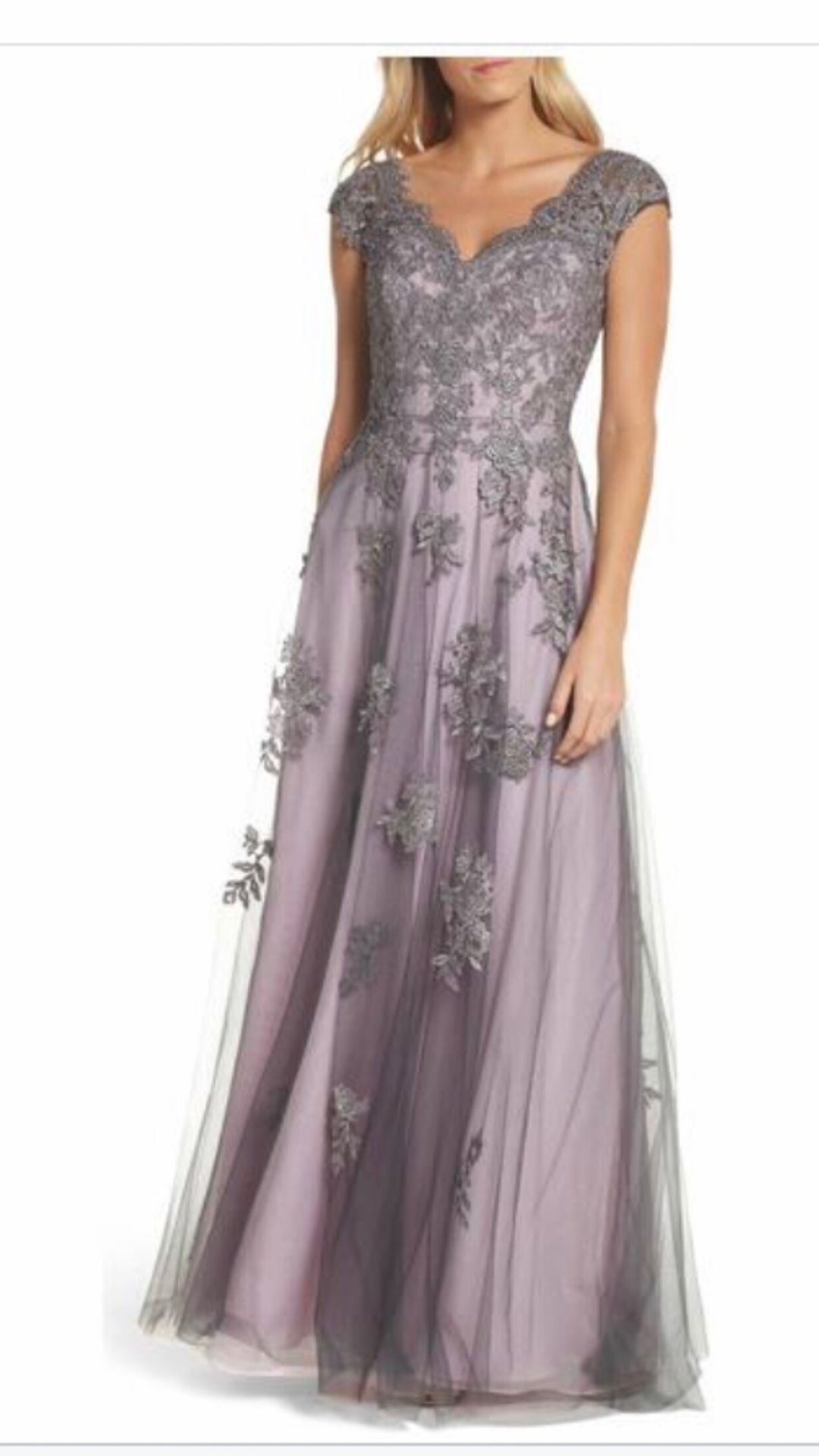 La femme Evening Dress Size 14