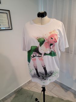 Graphic Tshirt Sward Art Online Leafa Anime