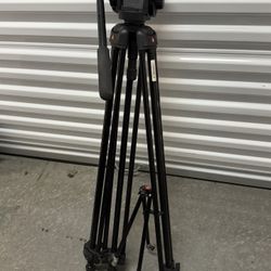 Manfrotto 501hdv Pro Video Fluid Head and Tripod