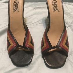Carlos Santana Handmade Vintage Heel Shoes (see desc)