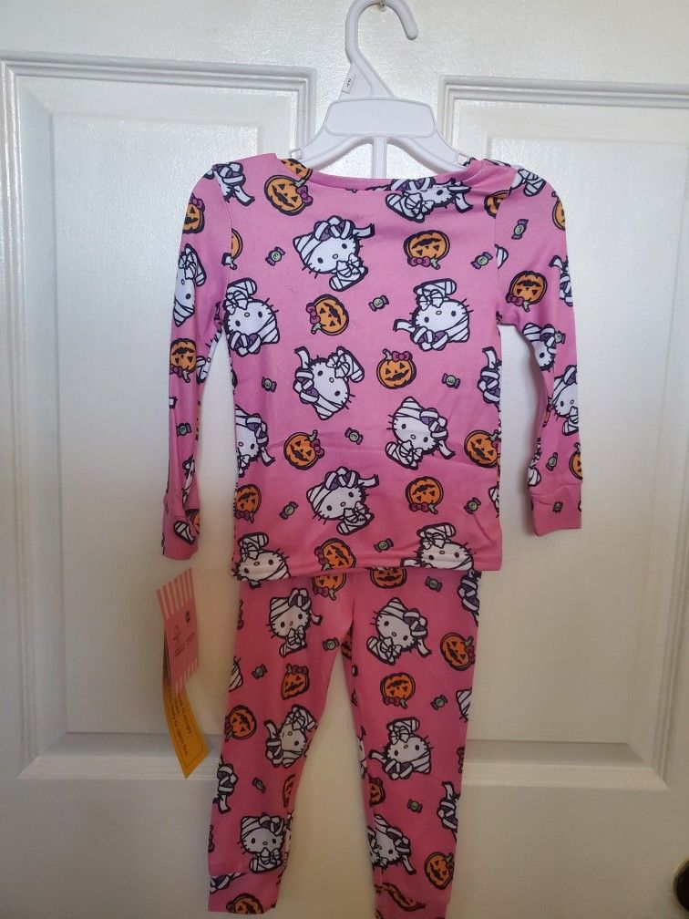 Hello Kitty Halloween Mummy Pajama Set