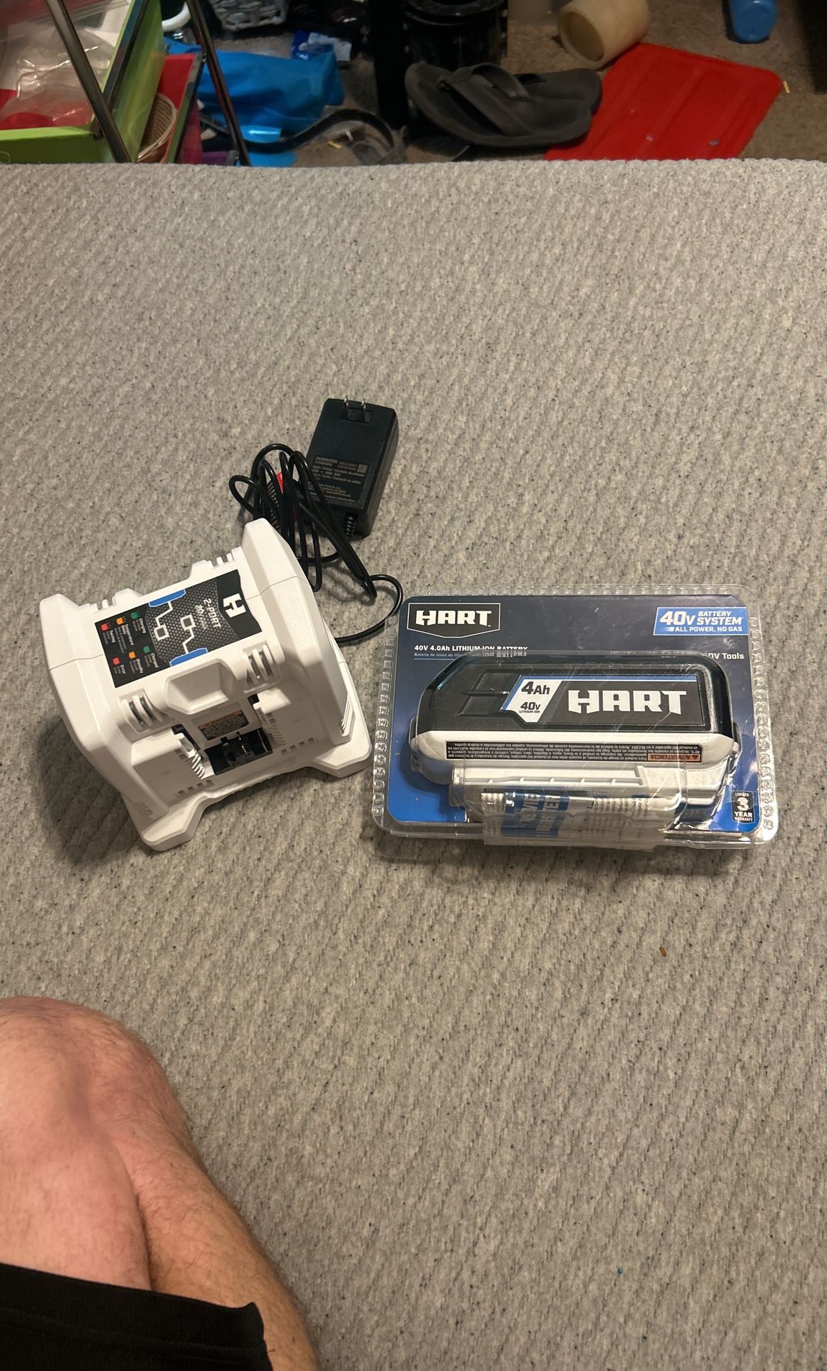 Hart Power Tools Battery and Charger