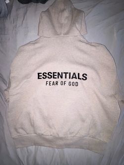 Fear of God Essentials Grey Hoodie