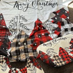 Christmas Bathroom Curtain/Cortina Navideña Para Baño 