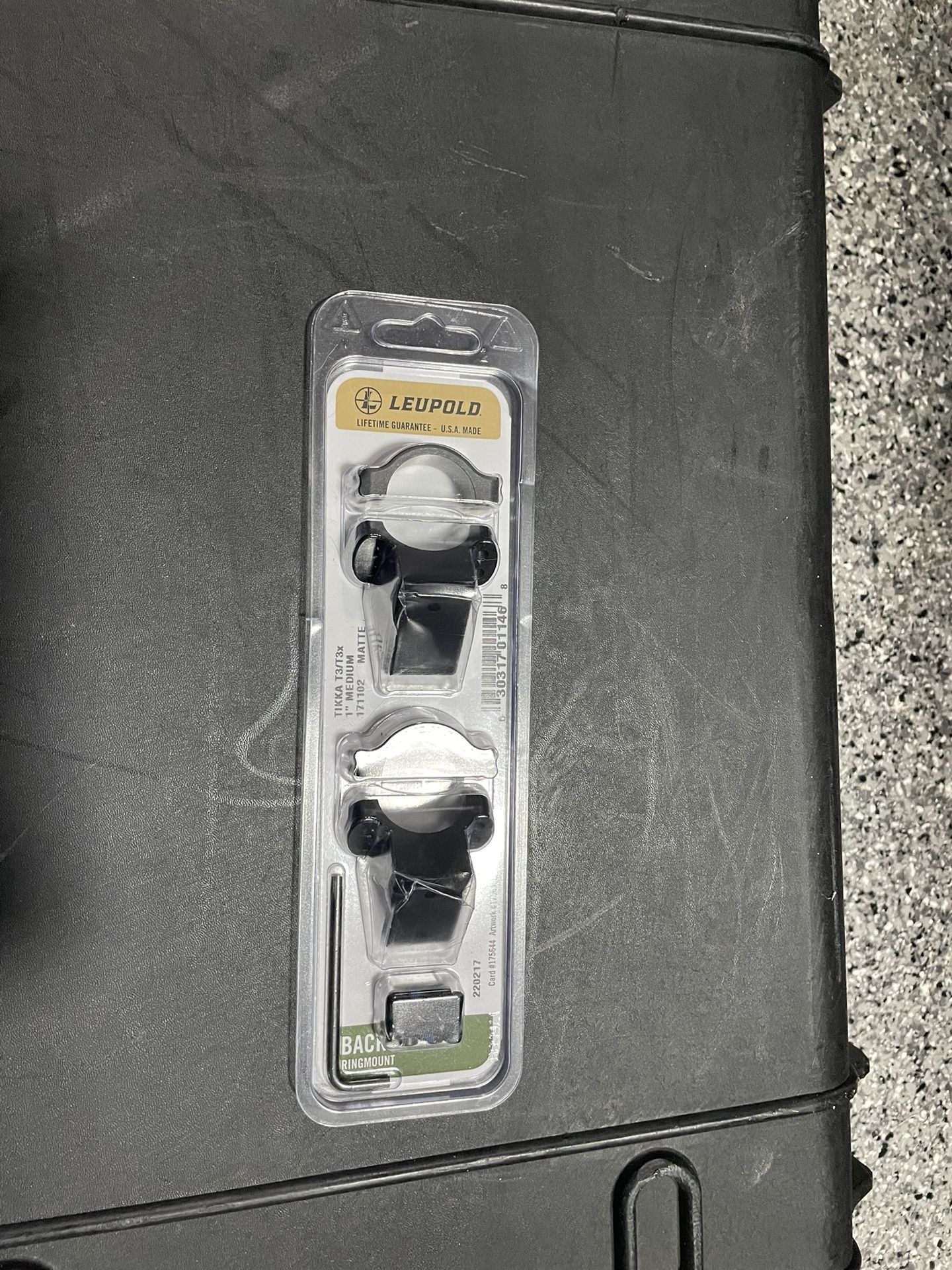 Leupold Rings- 2 Sets 