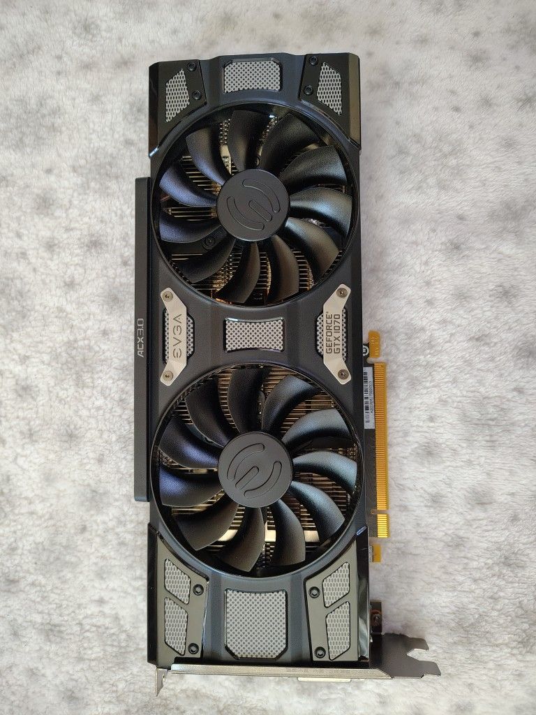 EVGA GTX 1070 SC Black Edition ACX 3.0