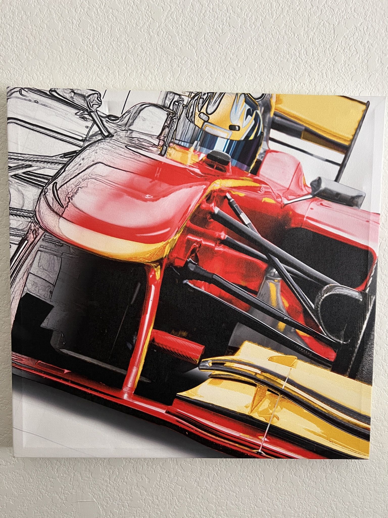 Formula One Canvas Print 