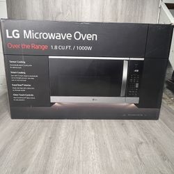 LG 1.8-cu ft 1000-Watt 29.88-in Over-the-Range Microwave with Sensor Cooking