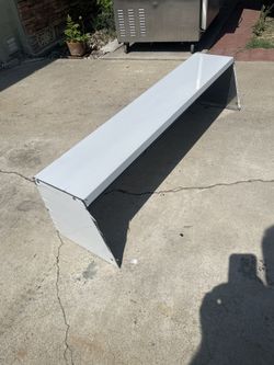 Prep station back hood cover