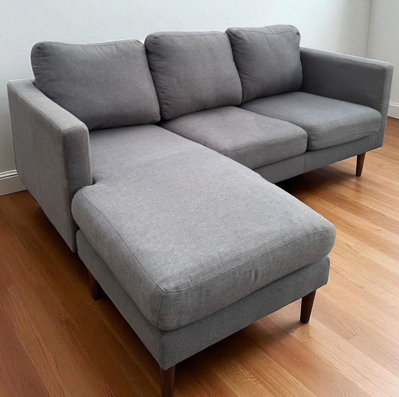 GREY SECTIONAL COUCH SOFA