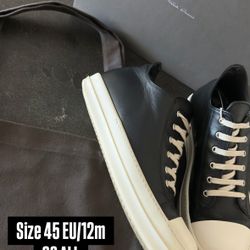 Rick Owens Mainline Leather Low
