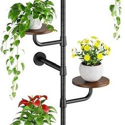 Plant Stand Indoor, 6-Tier Plant Shelf, Tall Wall Mounted
