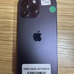 On Sale 14 Pro Max 128GB Low Battery 