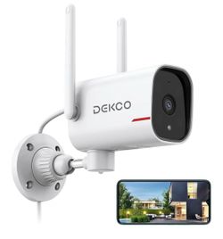 DEKCO Outdoor WiFi Security Camera