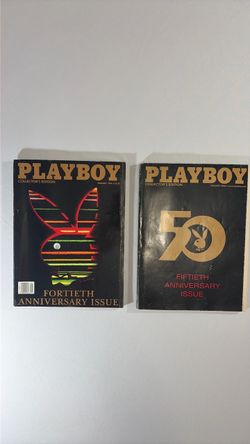 Playboy Collector's Edition Anniversary Issues Lot