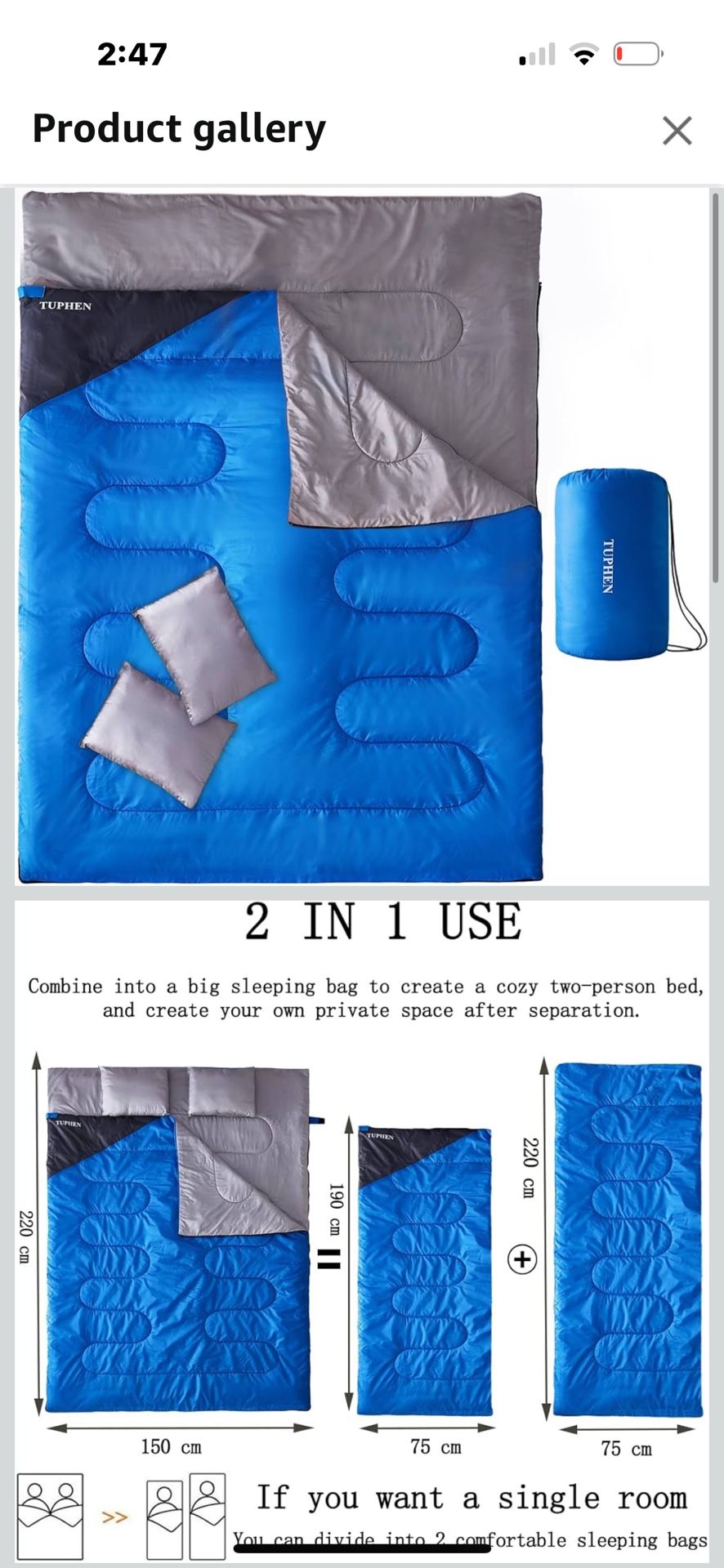 Sleeping Bag 913B