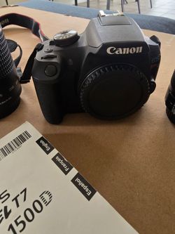 Canon rebel t7 eos 1500D