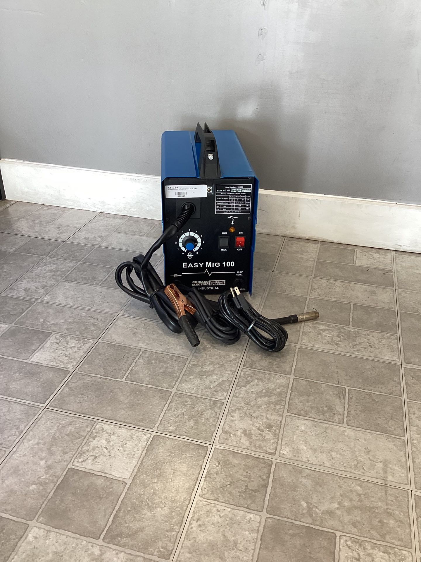 Chicago Easy Mig 100 Welder 