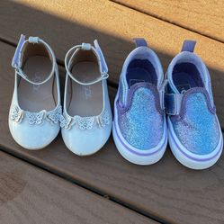 Toddler Vans And Dress Shoes Size 5c