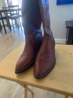 Authentic Lizard boots size 11