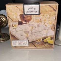 Marble Tic Tac Toe Shot Game 