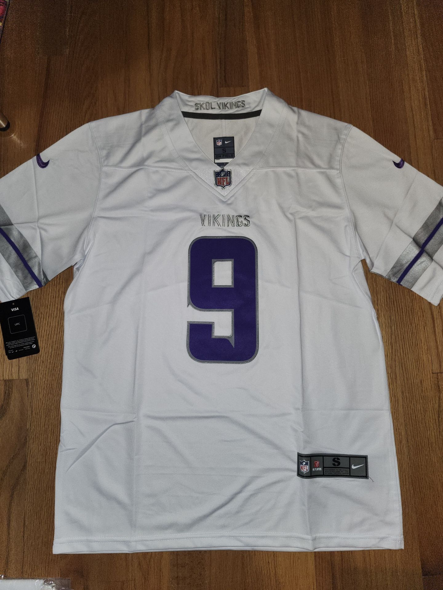 2025NFL Minnesota Vikings Minnesota Vikings 9# Mccarthy football shirt