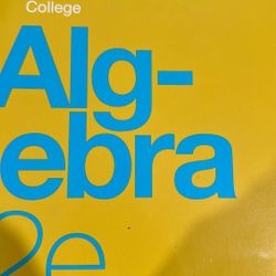College Algebra 2e 
