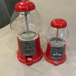 Gumball Machines New 15"&11" Glass,  Price Firm For Both
