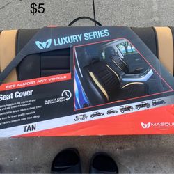 Luxury Series Tan Seat Cover 