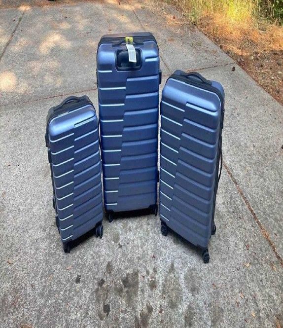 All in One Luggage Sets Complete Travel Solution speak turn